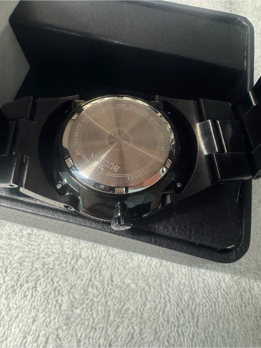 Bulova bold black